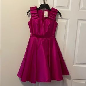 Magenta Fernando Wong cocktail dress